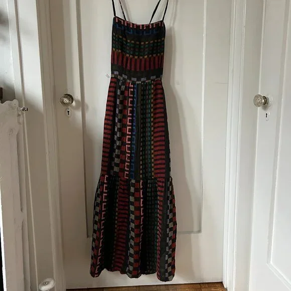 Ace & Jig Fiesta Maxi Dress S/P - Picture 1 of 6